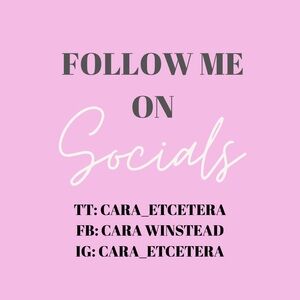 Follow me across socials!